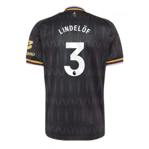 Aston Villa Victor Lindelof #3 Udebanetrøje 2026-27 Kortærmet